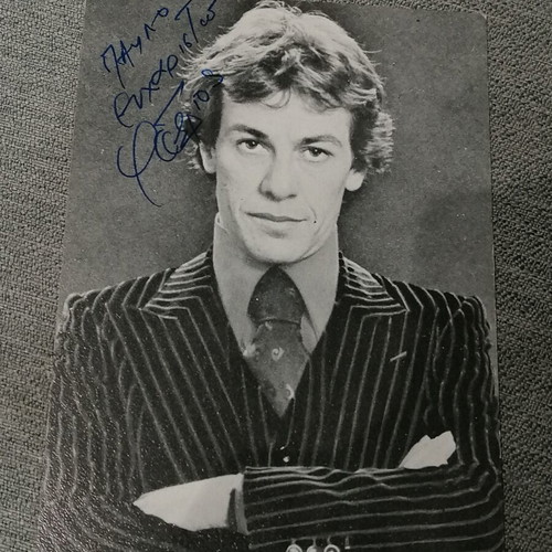 Parios signed photograph used