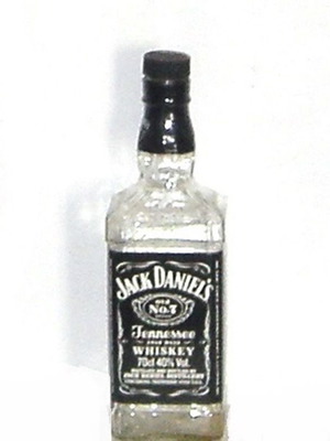 Стъклена бутилка Jack Daniels колекционерска като нова без съдържание