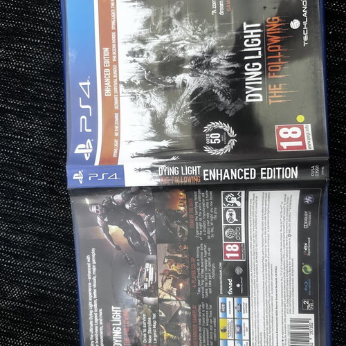 Dying Light The Following Enhanced Edition PS4 game used