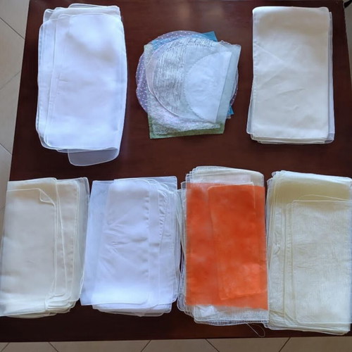 Tulle fabric used, large pack