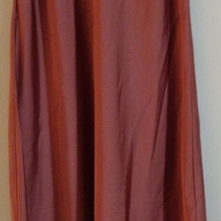 Reserved women's satin dress NL new, dark salmon color, size L