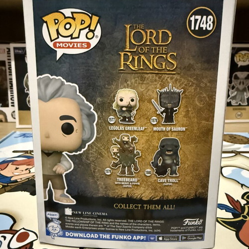 Funko POP Movies Bilbo Baggins Vinyl Figure new, Funko Shop Exclusive