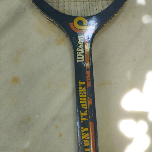 Wilson vintage tennis racket from the 70s used