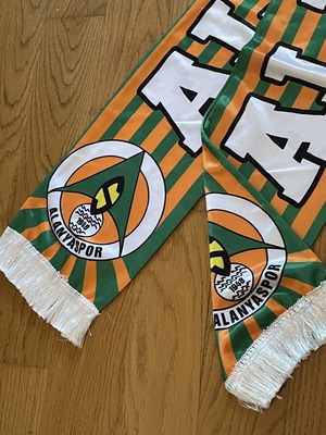 Alanya Spor scarf like new, stadium fan gear