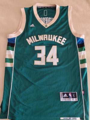 Φανέλα Giannis Antetokounmpo Milwaukee Bucks αυθεντική large μεταχειρισμένη