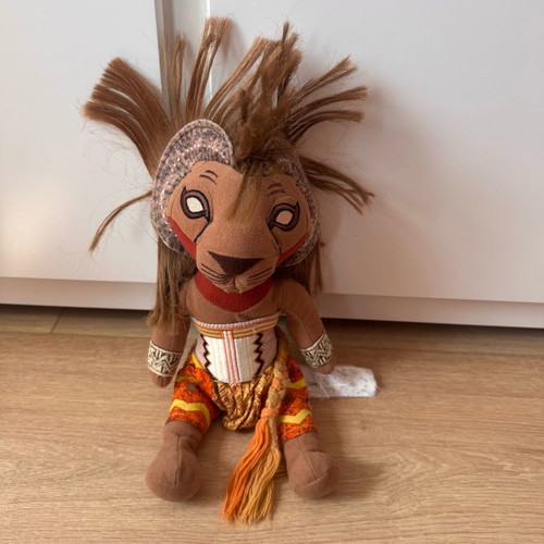 Disney The Lion King Simba Plush Doll 12" 30cm like new