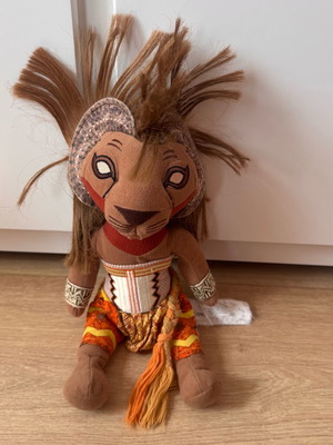 Disney The Lion King Simba Plush Doll 12" 30cm like new