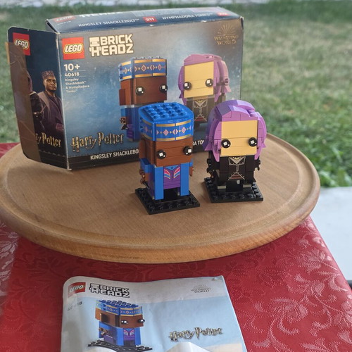LEGO BrickHeadz Wizarding World 40618 Kingsley Shacklebolt & Nymphadora Tonks