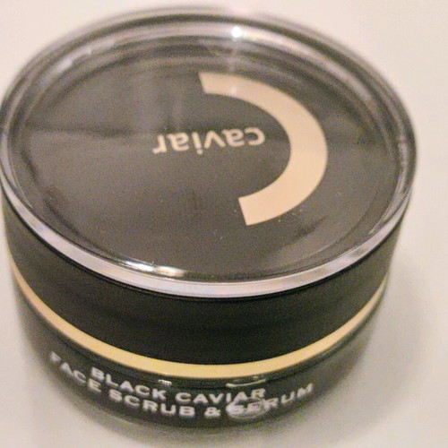 Black Caviar Face Scrub & Serum new