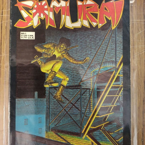 Samurai comic used, issue 3
