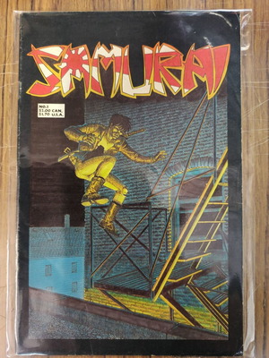 Samurai comic used, issue 3