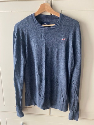 Pullover Hollister new, size M, blue