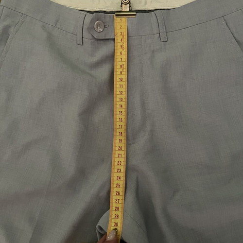 Office pants like new, soft light blue fabric