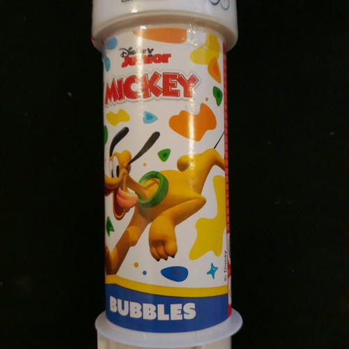 Mickey Italy collectible bubble toy new
