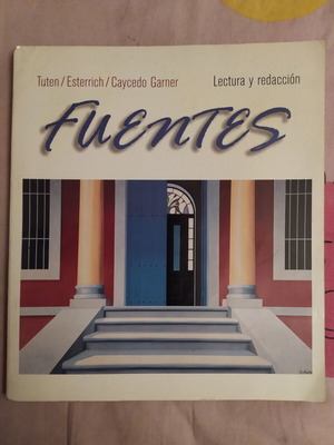 Fuentes: Lectura y redacción Spanish language book like new