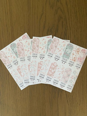 Αυτοκόλλητα για κλείσιμο πακέτου καινούργια, σετ 40 τεμαχίων