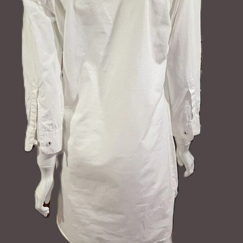 Brooksfield tunic shirt new, white, cotton, size M