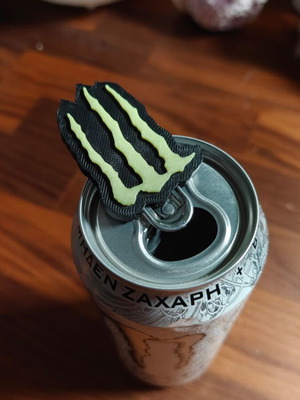 Can Opener Monster Logo Glow in the Dark like new