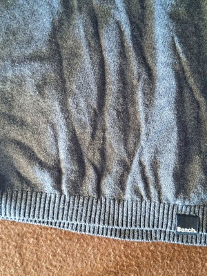 Bench mini wool dress, size Small/Medium, grey