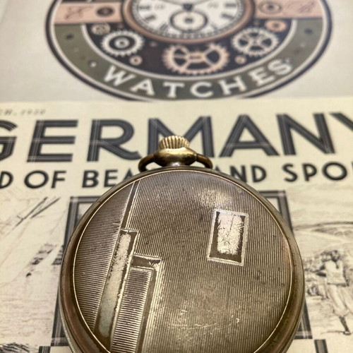Kienzle 44 pocket watch used, 1930s vintage