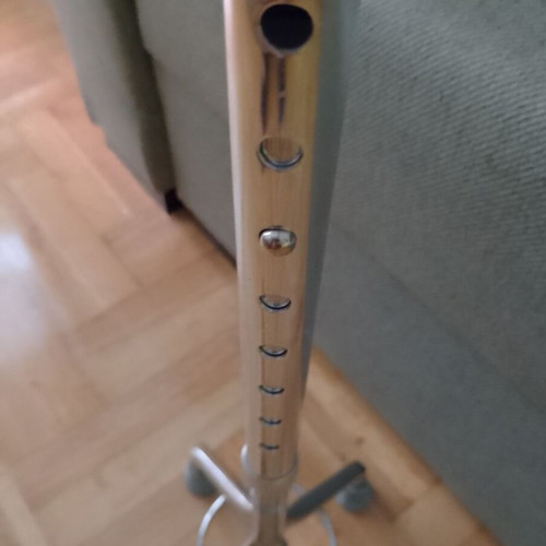 Mobiak four-legged walking cane with adjustable height