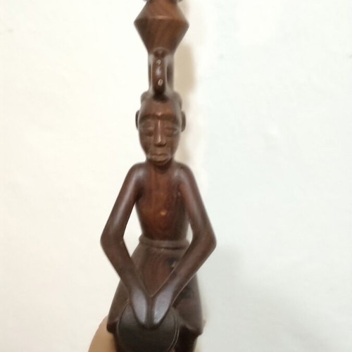 African wooden handicraft figurine like new