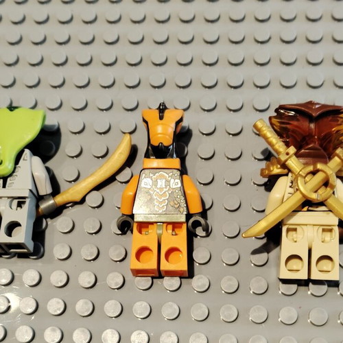 Lego Ninjago snakes minifigures used
