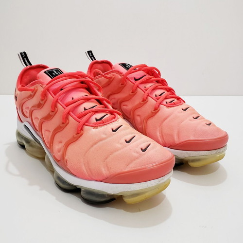 Nike Air Vapormax Plus 924453 VM used pink sports shoes size 44.5-45