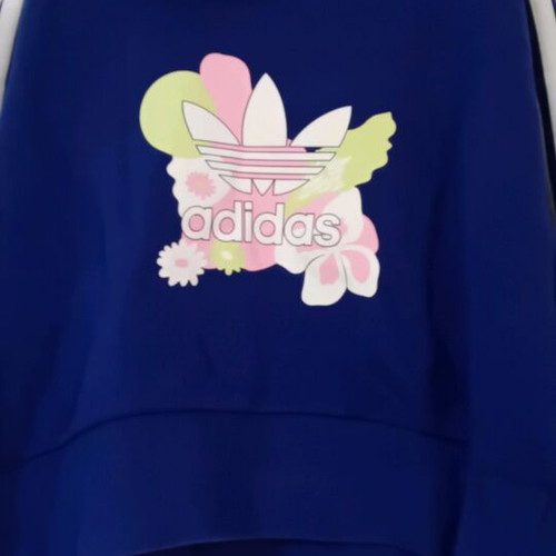 Adidas crop sweatshirt girl 9-10 years like new