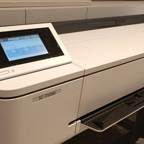 Epson SC-T5100 Plotter like new with touch screen and ink
