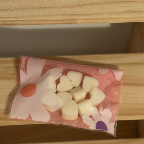 Wax melts aroma waffle, 10 heart shapes, plant wax