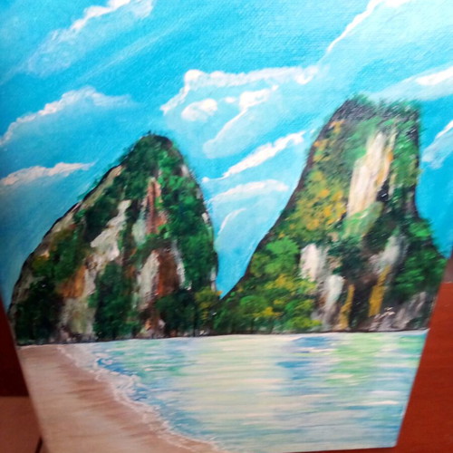 Painting on canvas like new