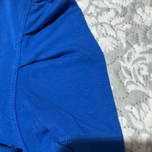 Blue Roua One-Shoulder Top like new, sizes S-M