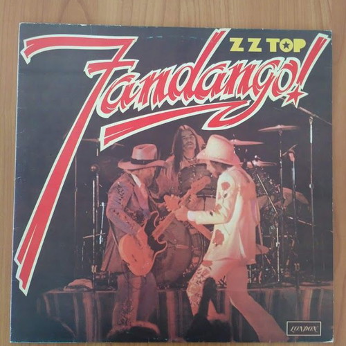 ZZ Top Fandango! LP vinyl used, 33 rpm, 1975