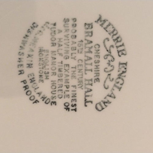 Vintage English Ironstone Plates set of 13, like new