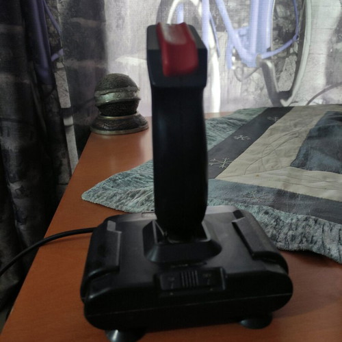 QuickShot II Plus joystick used, vintage gaming