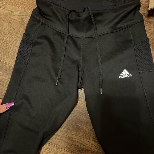 Κολάν biker Adidas καινούργιο, μαύρο, μέγεθος S