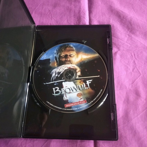 Beowulf DVD like new, fantasy adventure with subtitles