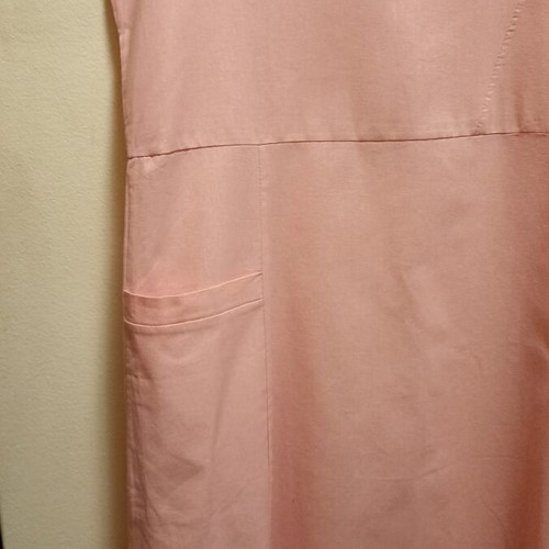 Cotton maxi dress pink size XL like new