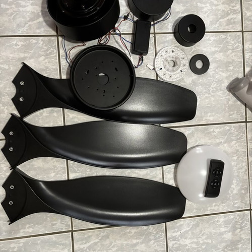 Lucas-SY208 ceiling fan with light, parts needed