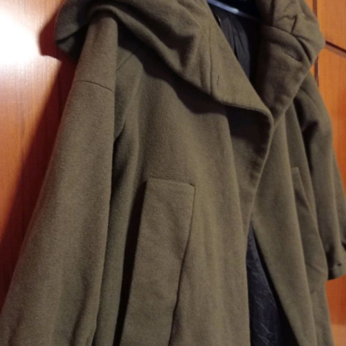 Zara coat used, olive color, alpha line, size L