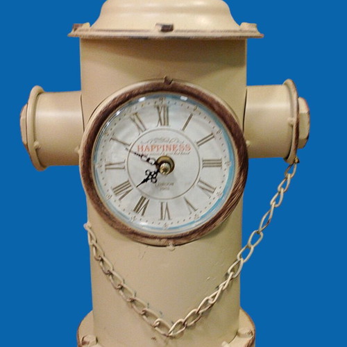 Fire hydrant clock new