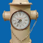 Fire hydrant clock new