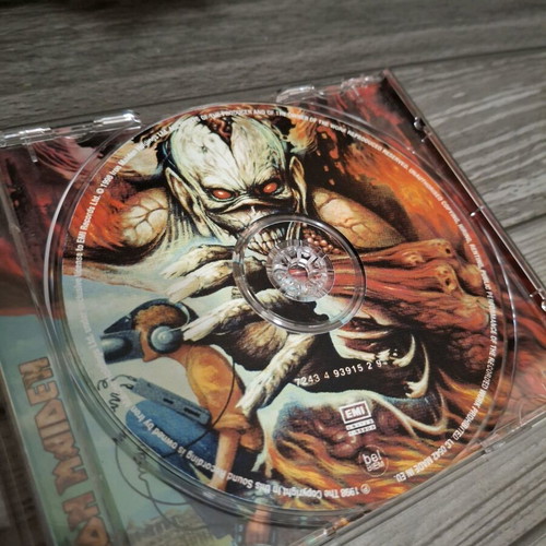 Iron Maiden Virtual XI CD album 1998 like new, metal