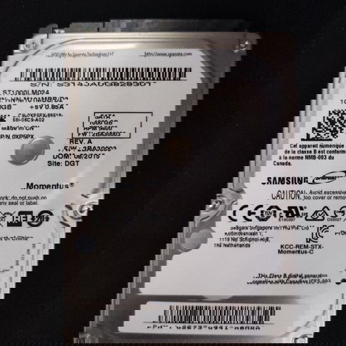 Samsung HDD 1TB μεταχειρισμένος, πλήρως λειτουργικός