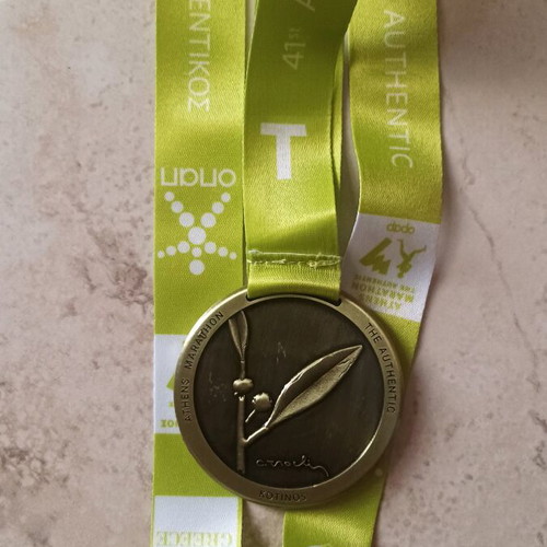 Authentic Marathon Medal like new, children's 1200m race