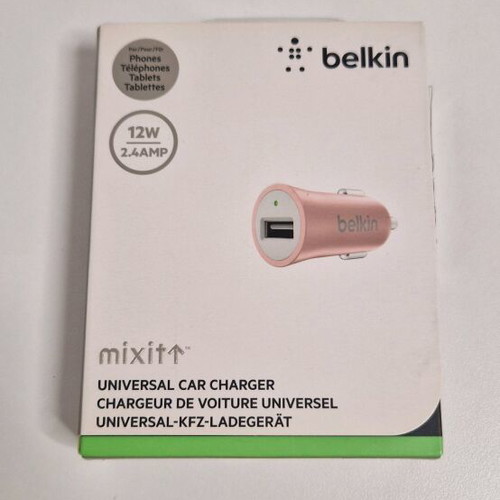 Belkin Car Charger 2.4A with One Port like new