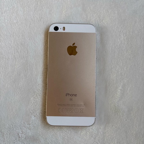 iPhone SE pink gold used, 32 GB, good condition