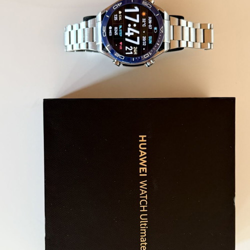 Huawei Watch Ultimate Ceramic 49mm waterproof with heart rate monitor like new