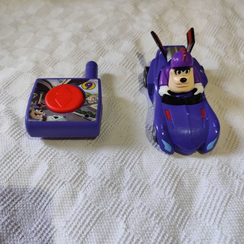 Disney Junior Mickey and the Roadster Racers Pete's Mini RC Super Crusher No 9 like new